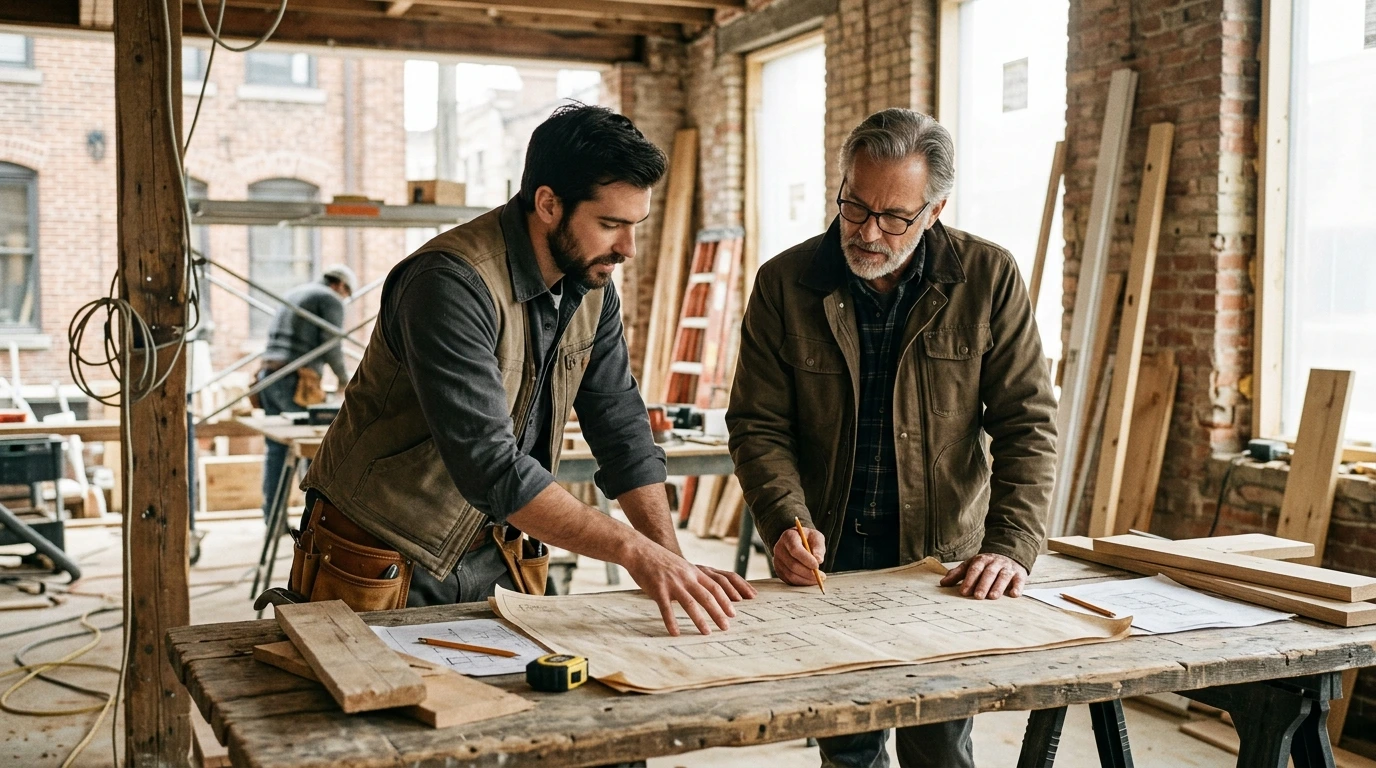 Coordination de plusieurs artisans sur un chantier
