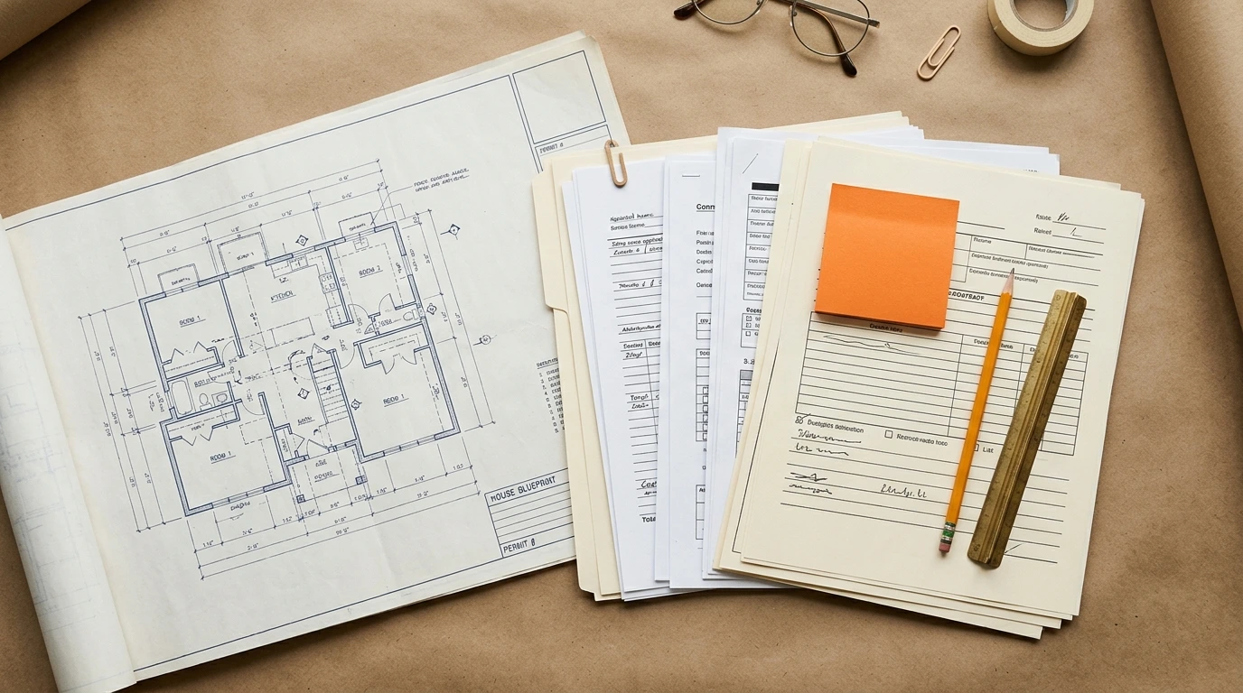 Dossier d'autorisation de travaux et plans
