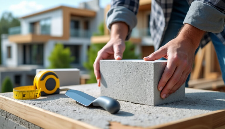 Béton cellulaire : avantages, pose et prix au m²