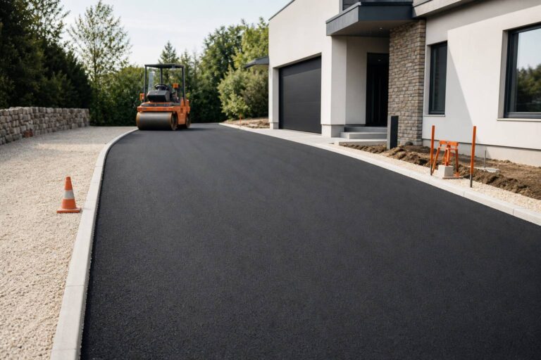 Enrobé : pose, prix au m² et entretien de l&rsquo;allée