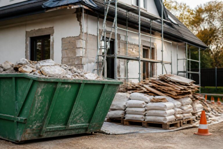 Location de benne : tarifs, volumes et déchets acceptés