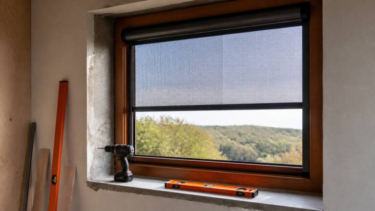 Moustiquaire enroulable : pose, fonctionnement et choix