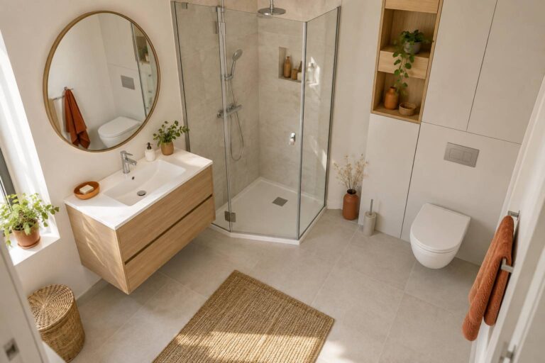 Petite salle de bain : les aménagements qui gagnent vraiment de la place
